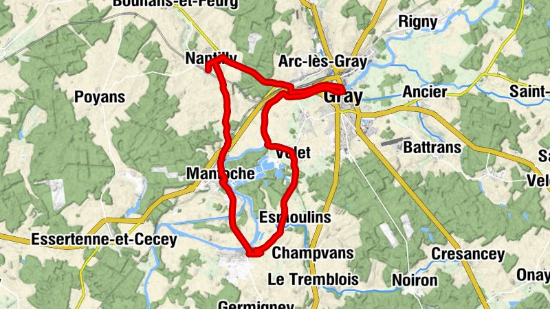 Nantilly - Gray - Essertey - Église de la Nativité-de-Notre-Dame