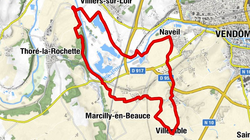 Villerable - L'Hopitau - Chanteloup - Église Saint-Denis