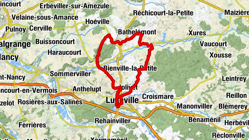 Lunéville - Église Saint-Jean-Baptiste - Église Sainte-Libaire - Maixe