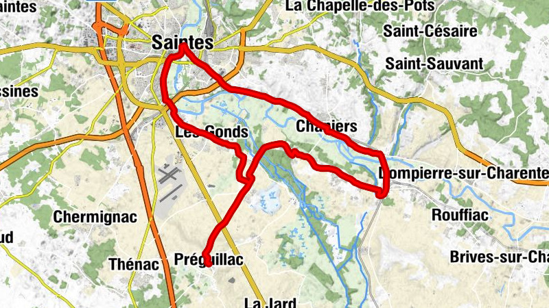 Préguillac - L'Amarilys - Saintes - Église Saint-Vivien