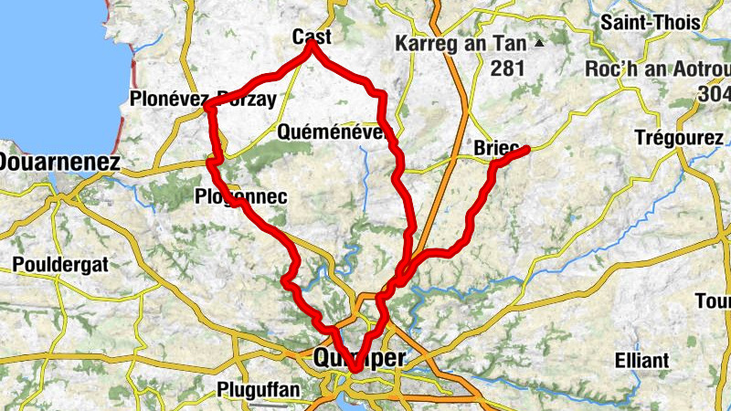 Église Saint-Edern - Église Saint-Jérôme - Église Saint-Ronan - Église Saint-Thurien