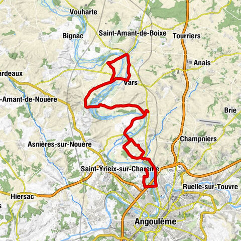 Angoulême - Église Saint-Christophe - Église Saint-Gervais-Saint-Protais - Église Saint-Denis