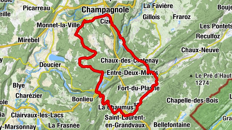 Foncine-le-Bas - Église Saint-Jean-Baptiste - Église Saint-Claude et Saint-Roch - Église de la Nativité