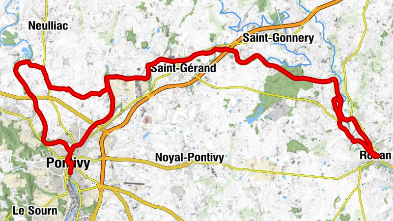 Pontivy - Église Saint-Gobrien - Église Saint-Gouvry - Chapelle Notre-Dame-de-Carmès