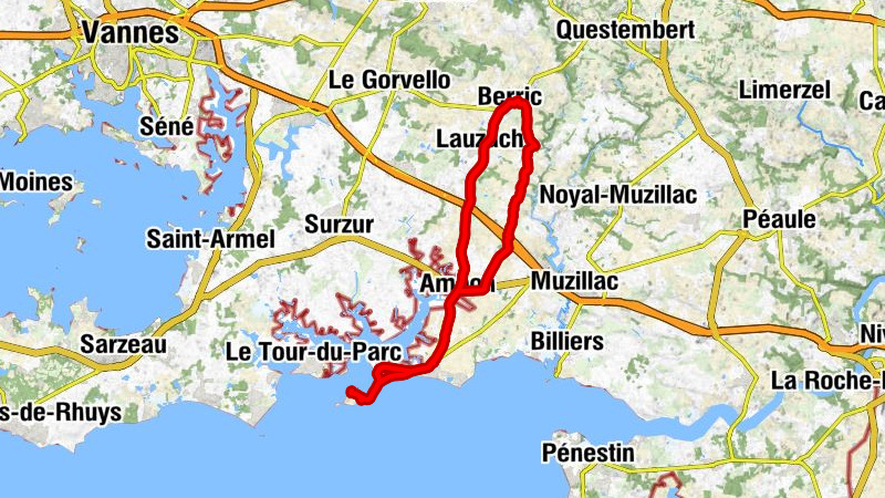 Pénerf - Damgan - Campbon - Église Saint-Thuriau