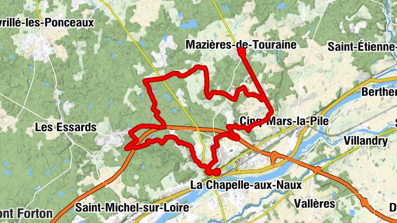 Mazières-de-Touraine - Église Saint-Pierre - Chanderry - Église Saint-Jean-Baptiste