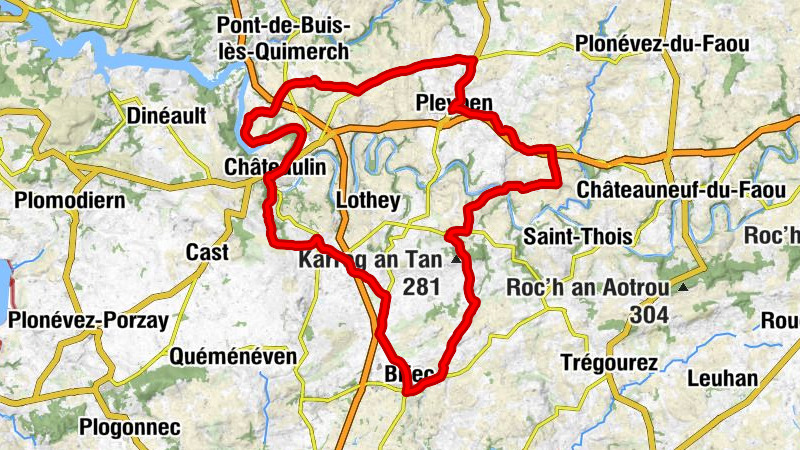 Pleyben - Église Saint-Séverin - Église Saint-Edern - Église de la Sainte-Trinité