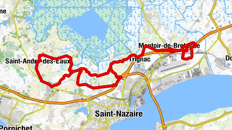 Saint-André-des-Eaux - Marais d'Ust - Saint-Nazaire - Église Saint-Jean-Baptiste