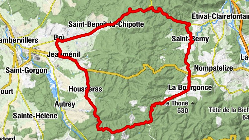 Brû - Église de l'Assomption-de-Notre-Dame - Col de mon Repos - Église Saint-Rémi