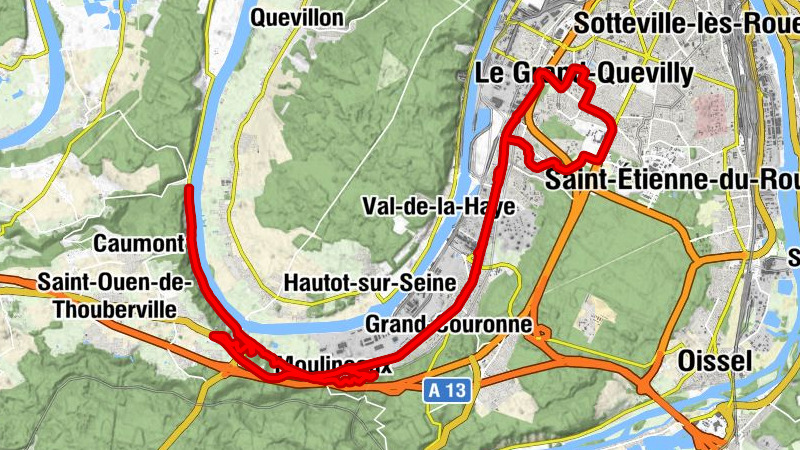 Le Grand-Quevilly - Église Saint-Aubin - La Pointe du Zinc - Église Saint-Jacques le Majeur