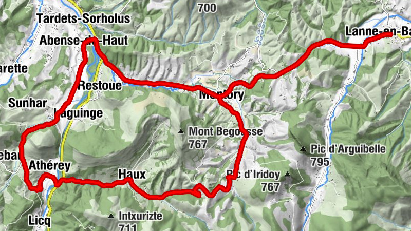 Lanne-en-Barétous - Cidrerie Lacassie - Auberge de l'Étable - Église Saint-Martin et Sainte-Amélie