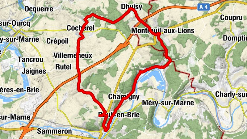 Favières - Villemeneux - Cocherel - Église Sainte-Aulde