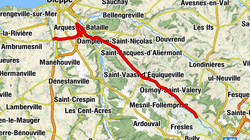 Église Saint-Aubin - Église Saint-Pierre - Église Notre-Dame de l'Assomption - Saint-Aubin-sur-Scie