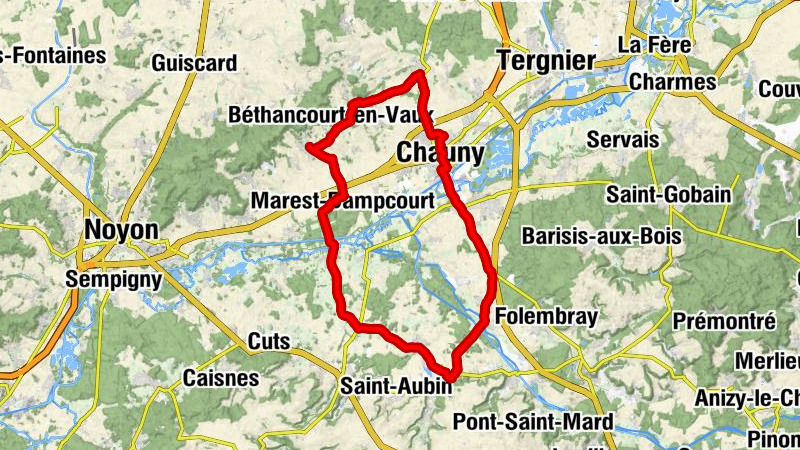 Caillouël-Crépigny - Église Saint-Amand - Église Saint-Pierre - Église Saint-Martin