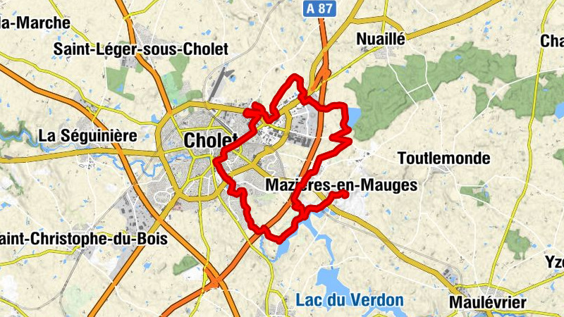 Mazières-en-Mauges - Église Sainte-Radegonde - Cholet - Le Bord du Lac