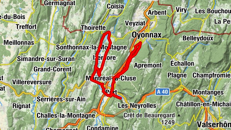 Bellignat - col de Matafelon - Col de Matafelon