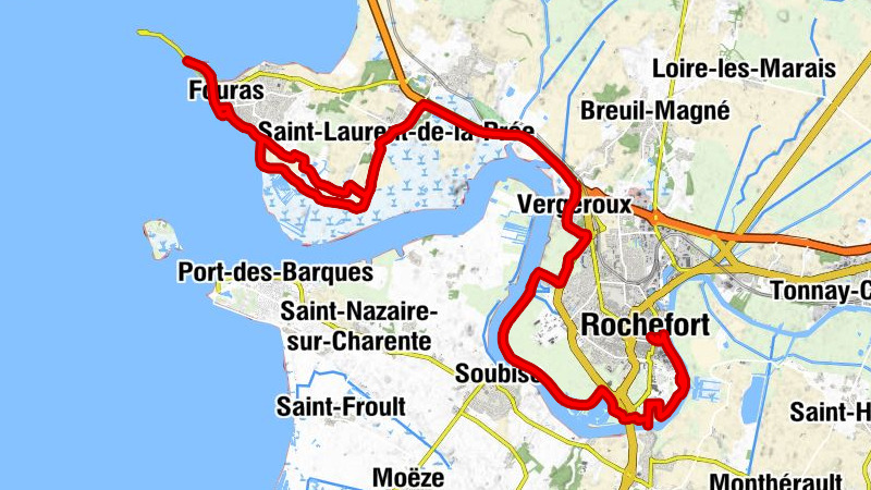 Fouras - Église Saint-Laurent - Église Saint-Vivien - Rochefort