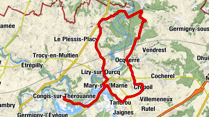 Congis-sur-Thérouanne - Église Saint-Rémi - Église Saint-Étienne - Église Notre-Dame de l'Assomption