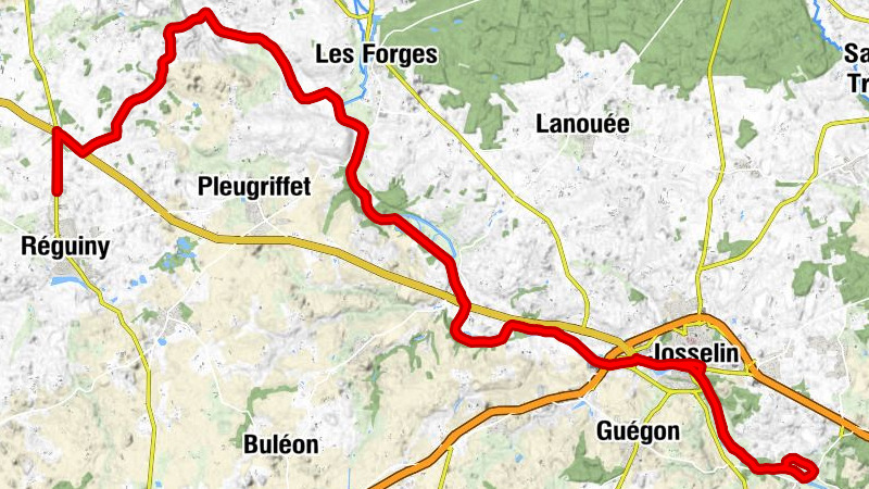 Le Pont Hamon - Quérant - Chapelle de la Congrégation - Pleugriffet