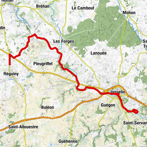 Le Pont Hamon - Quérant - Chapelle de la Congrégation - Pleugriffet