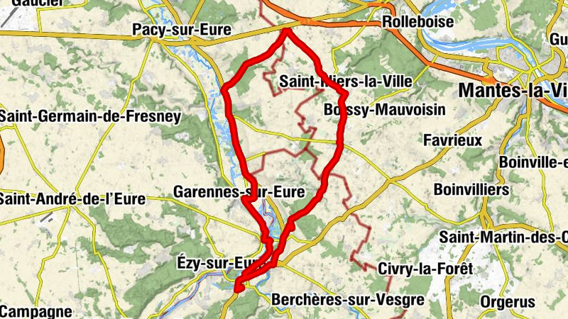 Anet - Église Saint-Aignan - Église Saint-Hilaire - Église Saint-Martin