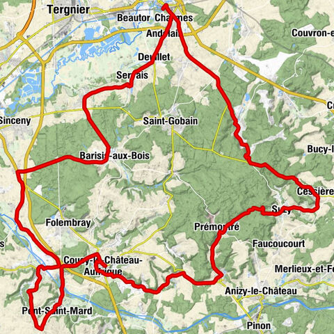 La Fère - Église Saint-Nicolas - Église Saint-Georges - Église Saint-Pierre