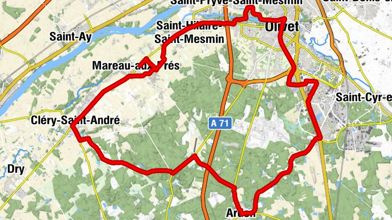 Mareau-aux-Prés - Olivet - Église Saint-Pierre - Basilique royale Notre-Dame-de-Cléry