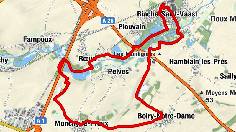 Biache-Saint-Vaast - Au Palais Gourmand - Le Banana's Frite - Chapelle Saint-Jean