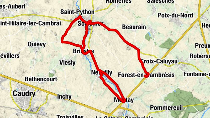 Église Saint-Denis - Église Saint-Martin - Église Saint-Jean-Baptiste