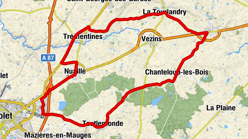 Nuaillé - Toutlemonde - Église Saint-Michel - Église Saint-Étienne