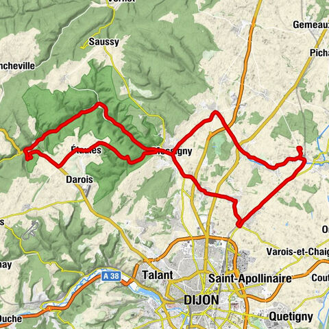 Clénay - Église Notre-Dame-de-la-Nativité - Église Saint-Vallier - Église Saints Gervais et Protais