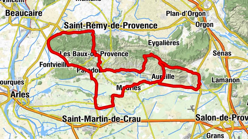 Maussane-les-Alpilles - Col de la Vayède - O - Bistrot Gourmand - Église Saint-Étienne