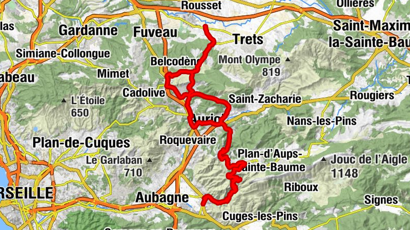 Ancienne Gare de Peynier - Rousset - Au Mas de Peynier - Église Saint-Laurent - Auriol