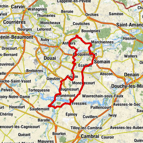 Aubigny-au-Bac - Église Saint-Sarre - Église Saint-Martin - Église Saint-Nicolas