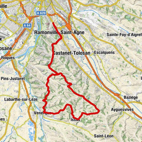 Université Paul Sabatier - Église Saint-Étienne - Église Notre-Dame - Église Saint-Lizier