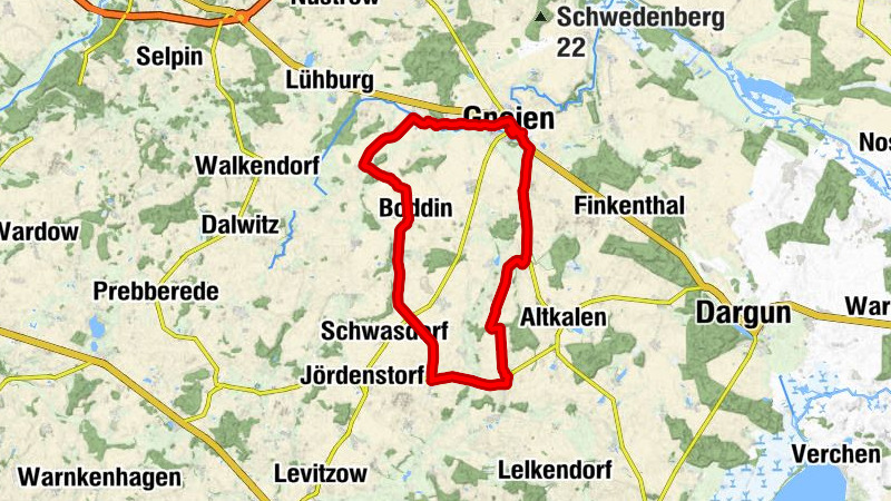 Schwasdorf - Sankt Ansgar - Marienkirche - Gehmkendorf Ausbau