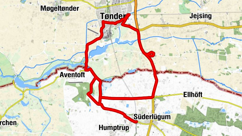 Wimmersbüll - Møllehus - Tønder - Tønder Kristkirke
