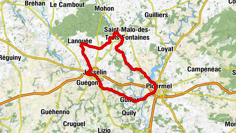 Trénédo - Église Saint-Samson - Église Saint-Laurent - Lanouée