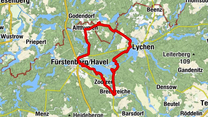 Bungalowsiedlung An der Mühle - Eichberg - St. Martin - Kirchenruine