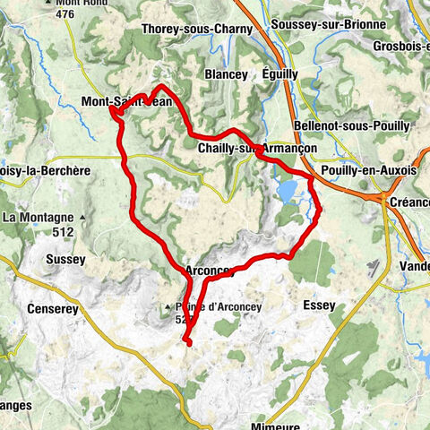 Allerey - Église Saint-Martin - Beurey-Bauguay - Église Saint-Germain et Saint-Guillaume