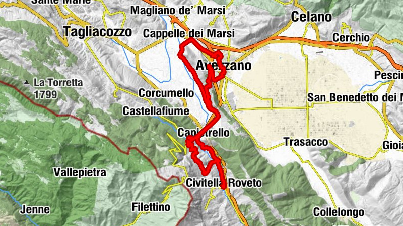 Civitella Roveto - Chiesa di Santa Barbara - Monte Salviano - Chiesa di Sant' Antonio di Padova