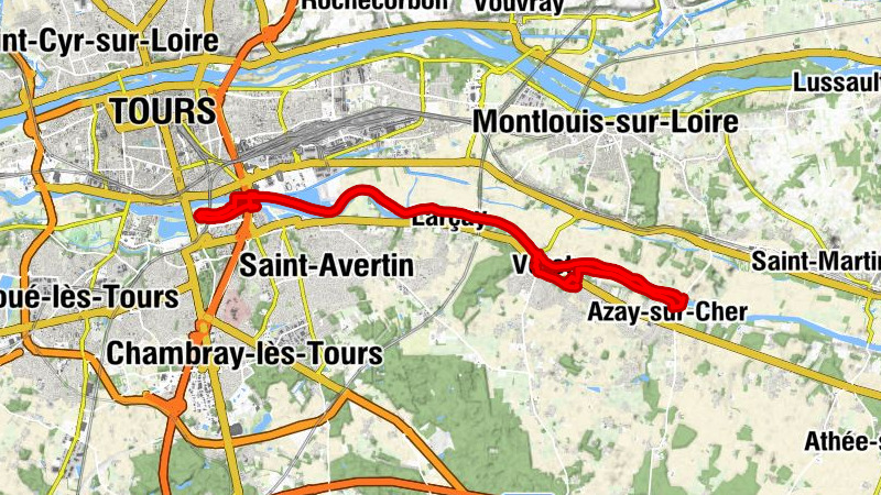 Le Reuille - Le Verger - Les Isles - Tours