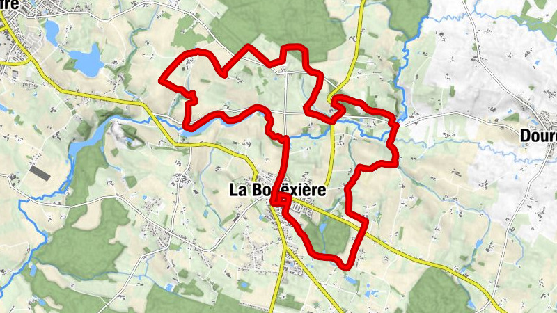 La Bouëxière - Église Saint-Martin - La Touche Melet - Tarouanne