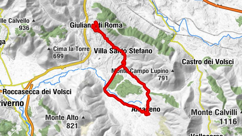 Giuliano di Roma - Santa Maria Assunta in Cielo - Villa Santo Stefano - Amaseno