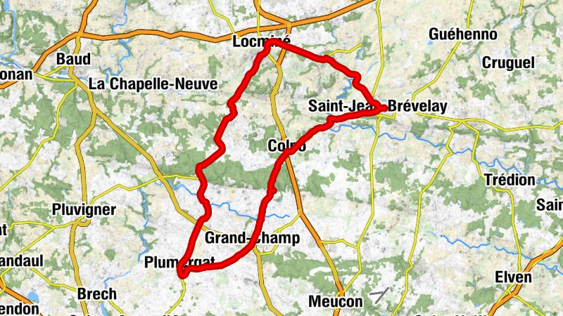 Église Saint-Jean-de-Berveley - Église Notre-Dame - Église Saint-Tugdual - Saint-Jean-Brévelay