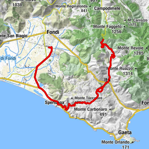Fondi-Sperlonga - Laghetto Living - Santa Maria Maggiore - Passo San Nicola