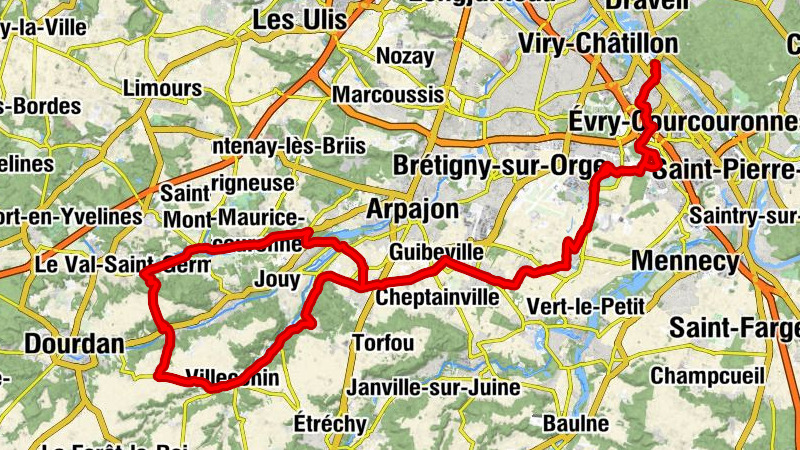 Ris-Orangis - Église Saint-Denis et Saint-Fiacre - Église Saint-Aubin - Église Saint-Sulpice