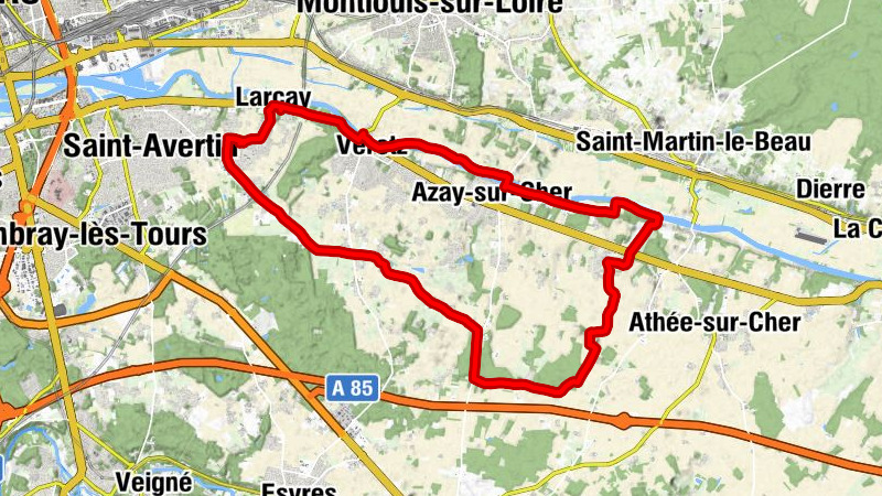 Le Puits Pabot - La Bergerie - Église Saint-Symphorien - Larçay