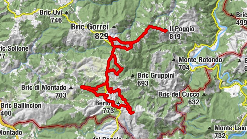 Moretti - Rifugio Forestale Cascina Tiole - Il Poggio - Monte Fonegrone