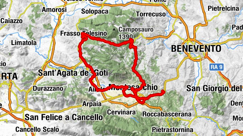 Tufara Valle - Arpaise - Ceppaloni - Cappella di San Giuseppe - Cappella della Regina della Pace - Izzi